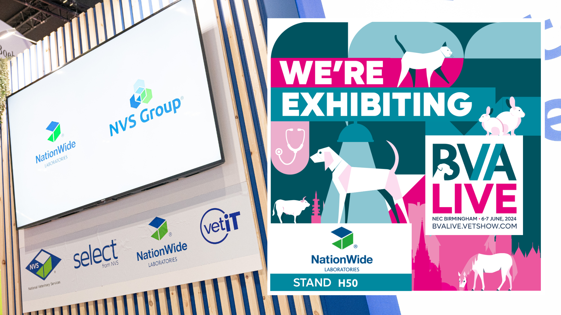 NationWide Laboratories offers a helping hand to new veterinary practices at BVA Live